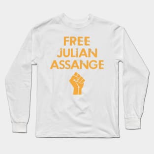 Free Julian Assange Long Sleeve T-Shirt